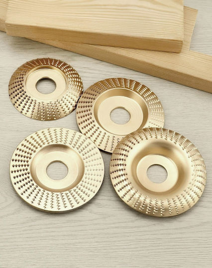 4x 100mm 22.2mm Wood Grinding Discs Burr Sanding Burr