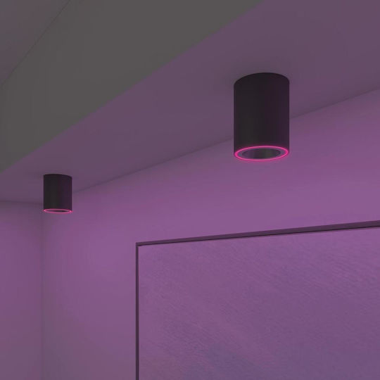 Calex Monos LED RGB Spot în Culoare Negru