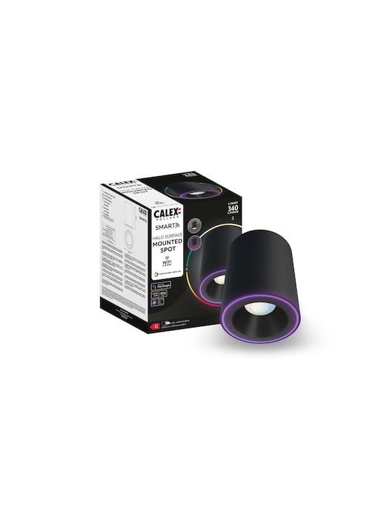 Calex Single LED RGB Spot in Black Color