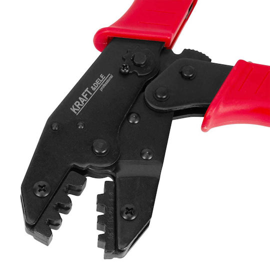 Kraft & Dele Crimping Pliers Cross-Section Range 0.25 - 6mm² Length 270mm