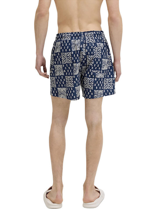 Jack & Jones Ανδρικό Μαγιό Σορτς Pageant Blue Darkblue