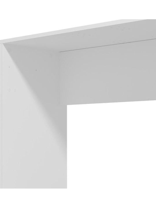 Γραφείο Diofant Ξύλινο Λευκο 98x45x74εκ.