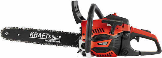 Kraft & Dele Αλυσοπρίονο Βενζίνης 4.3hp 7.5kg με Λάμα 40cm και Easy Start