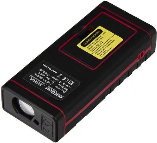 Kraft & Dele Μέτρο Laser KD10408 με Εύρος Μέτρησης 0.05m-100m