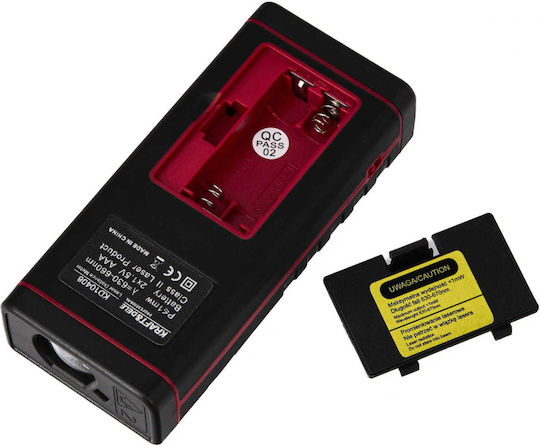 Kraft & Dele Μέτρο Laser KD10408 με Εύρος Μέτρησης 0.05m-100m