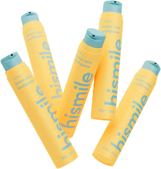 Hismile Fluoridfreie Zahnpasta Zitronengeschmack Zitronen Twist 60 G