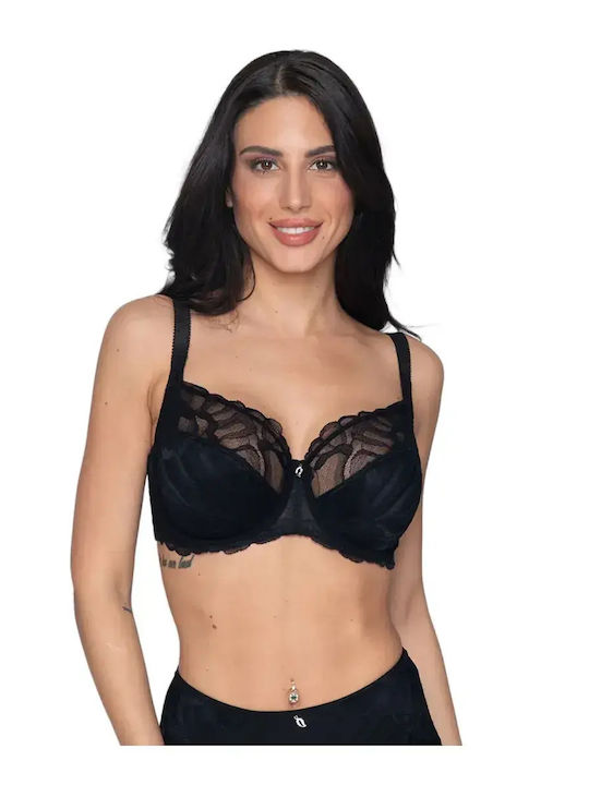 Melody Bra without Padding Underwire Black