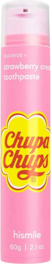 Hismile Fluoridfreie Zahnpasta Erdbeercreme Geschmack Chupa Chups Erdbeercreme 60 G