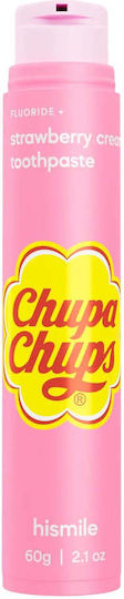 Hismile Fluoridfreie Zahnpasta Erdbeercreme Geschmack Chupa Chups Erdbeercreme 60 G