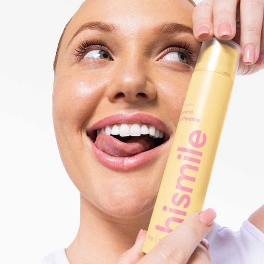 Fluoride Toothpaste Banana Flavor Banana Hismile 60 G