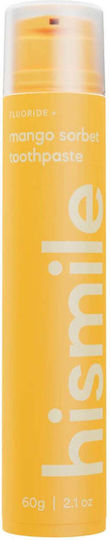 Fluoride Toothpaste Mango Flavor Mango Sorbet Hismile 60 G