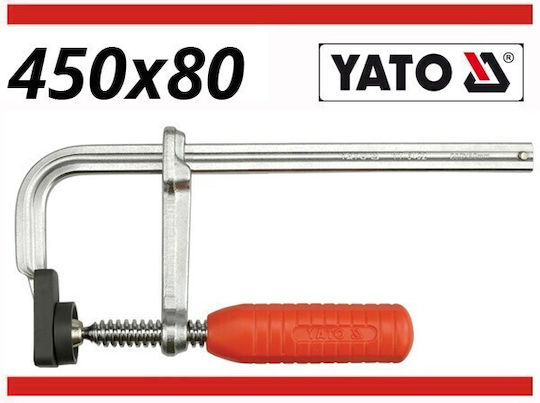 Yato YT-6405 Clamp Type "F" Maximum Opening 80mm