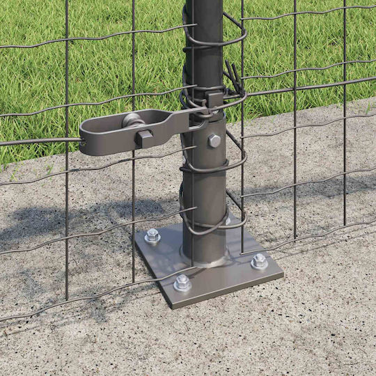 vidaXL Garden Fencing Material 26pcs Gray