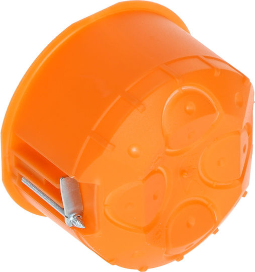 Simet Surface Mounted Electrical Box for Drywall in Orange Color