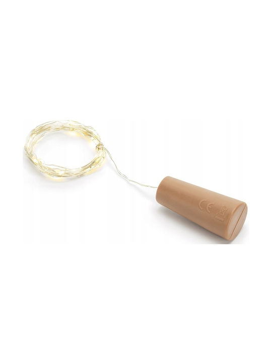 PartyDeco Dekorative Lampe Flasche Kupfer