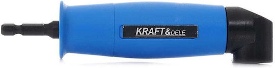 Adaptor unghiular burghiu hexagonal 90° 1/4" 155 mm Kraft&dele Kd10798