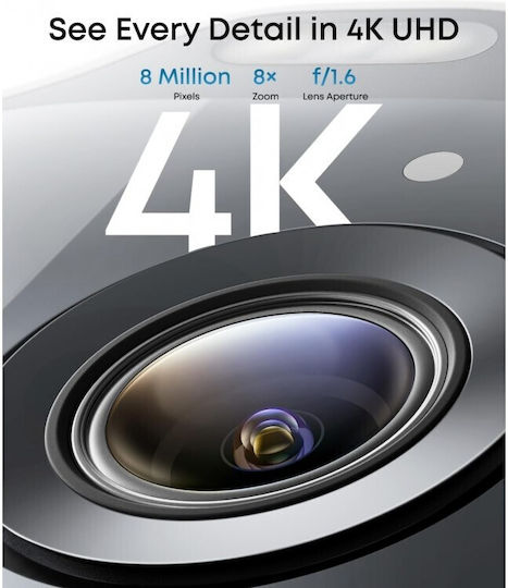 Eufy SoloCam E42 IP Κάμερα Παρακολούθησης Wi-Fi 4K Αδιάβροχη Μπαταρίας με Αμφίδρομη Επικοινωνία