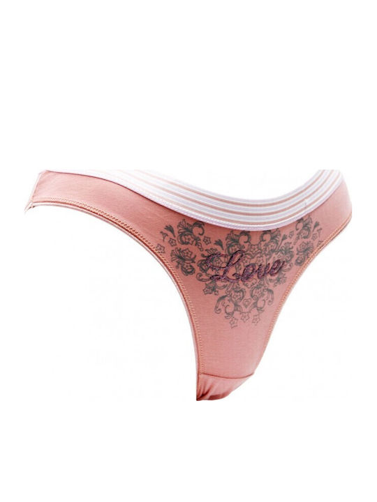 Damen Slip Salmon
