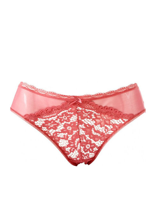 Damen Slip Coral