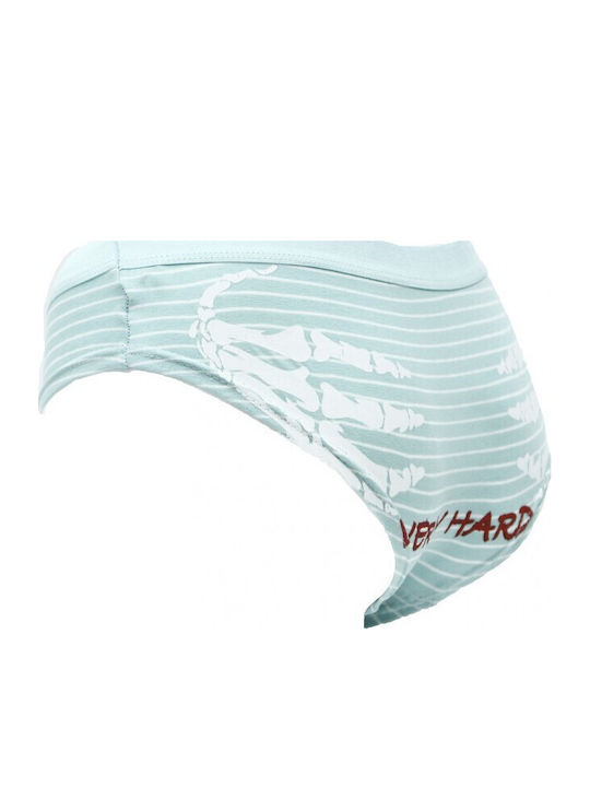 Damen Slip Hellblau