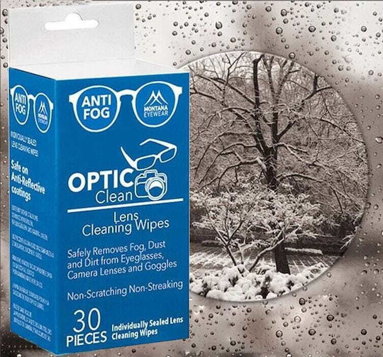 30x Anti-fog Wipes Glasses Pdcw30-af