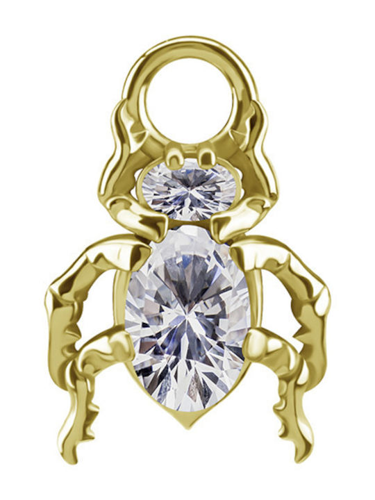 Crazy Needles Charm από Ασήμι