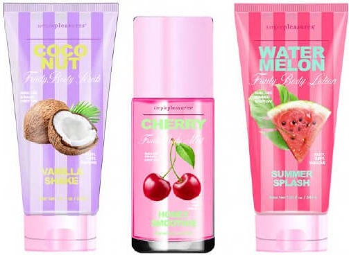 Tri-Coastal Design Fruity Crush So Smoothie Σετ Περιποίησης για Ενυδάτωση 4τμχ