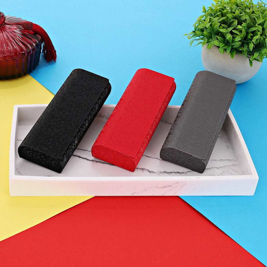 Magnetic Glasses Case Et-124b Gray Shimmering