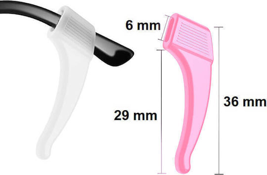 Opritoare Antiderapante Din Silicon Pentru Ochelari Roz