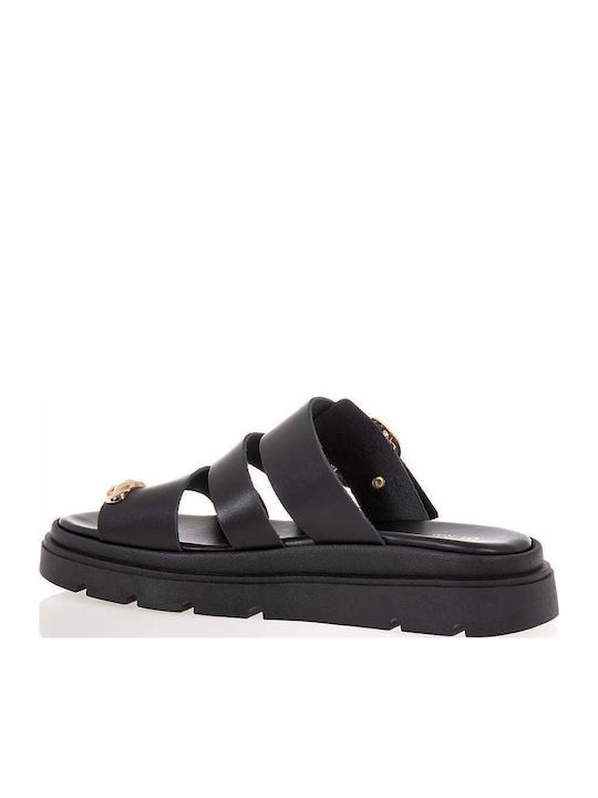 Beatris Black Sandals
