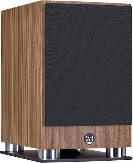 Fyne Audio F500SP Passive Hi-Fi-Lautsprecher Buch selbst 60W 2 Wege P20xB32xH32.3cm Natürliche Walnuss
