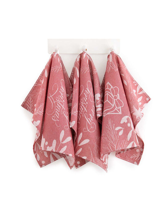 Zwoltex Christmas Fabric Red Towel 70x50cm