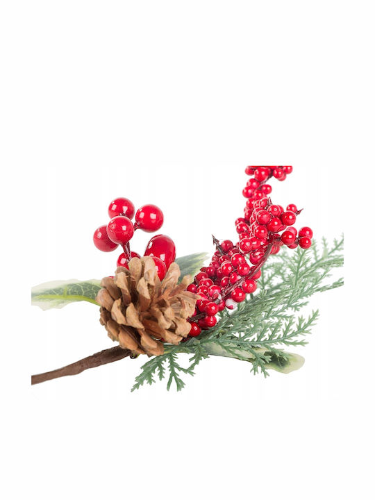 Weihnachtskranz Dekoratives Kunststoff Mistelzweig Beiges