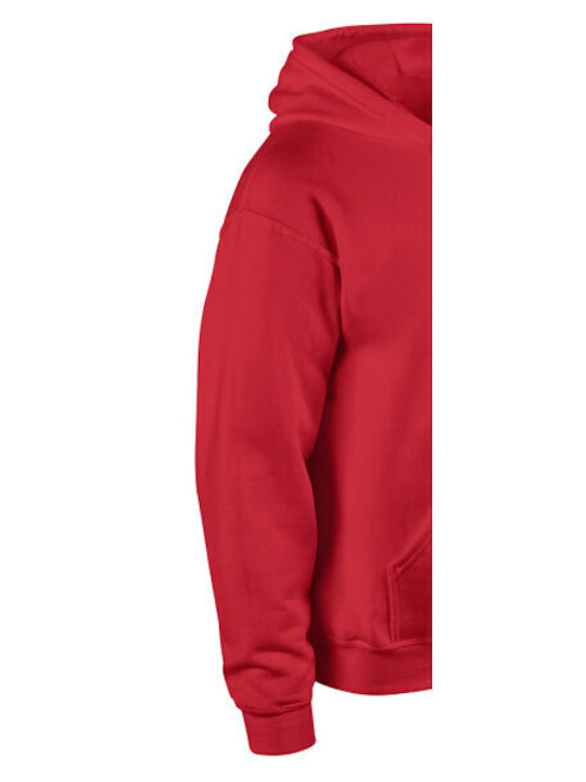 Takeposition Printed Blouse Adult Hoodie Red