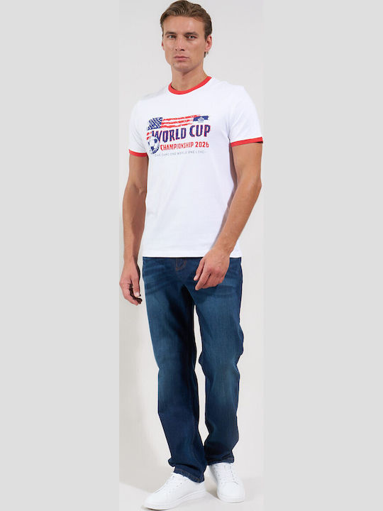 Αθλητικό T-shirt Λευκο