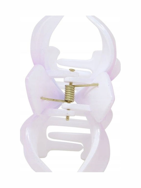 Fiestas Guirca Kids Hair Clip Flower In White Colour
