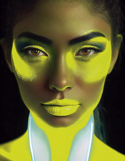 Farba Face Paint Neon Yellow