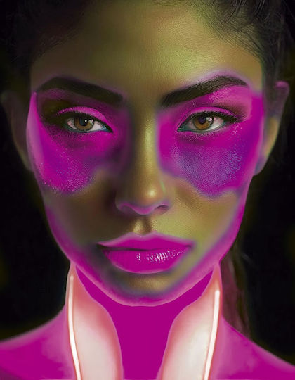 Farba Face Paint Neon Pink