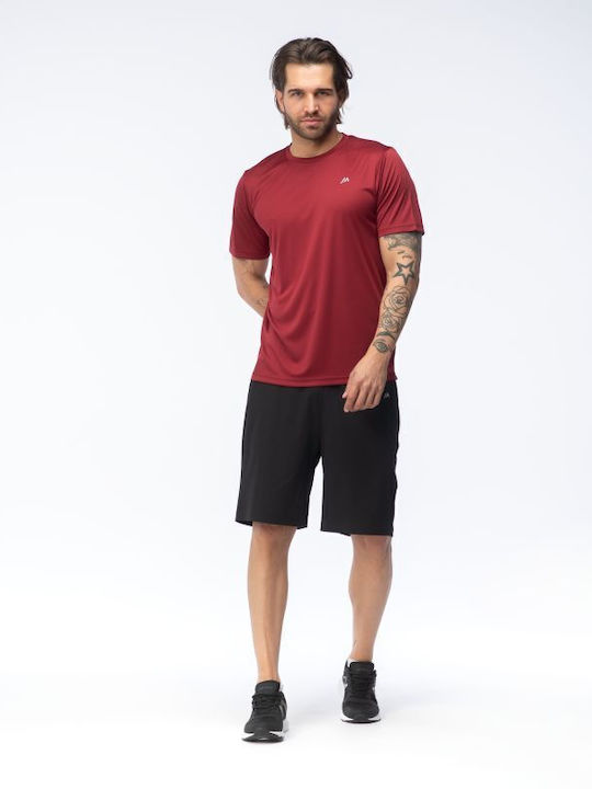 Sportliches Herrenbluse Kurzarm Rote T-Shirts