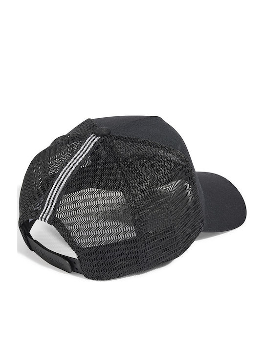 Curved Trucker Cap Black