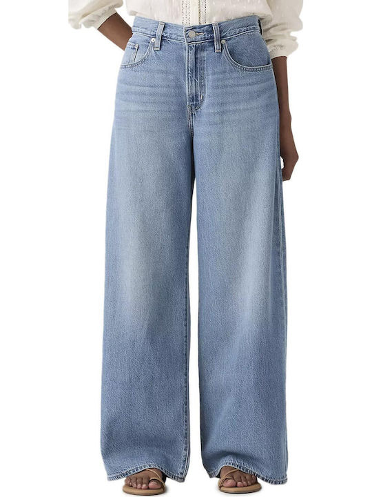 Levi's XL Straight Women's Jeans Pants in Loose Fit Med Indigo