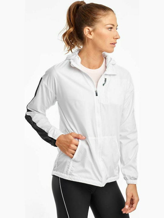 Saucony Packaway Sports Jacket White