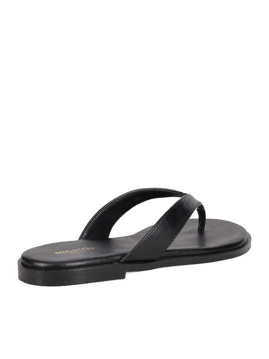 Damen Flache Sandalen Schwarz