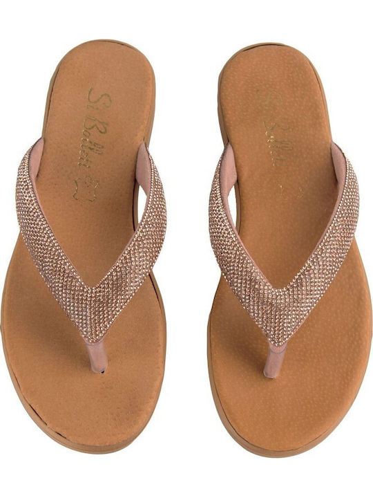 Women's Flat Sandals Bronze