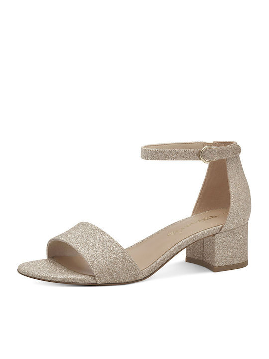 Damen Sandalen Gold
