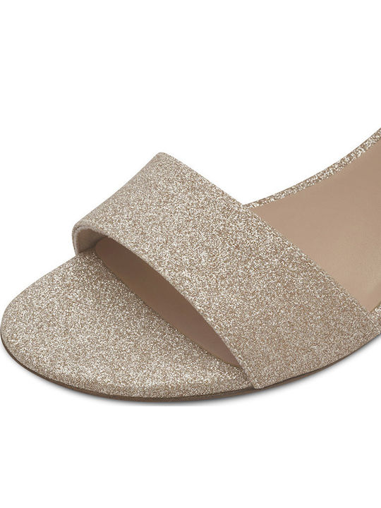 Damen Sandalen Gold