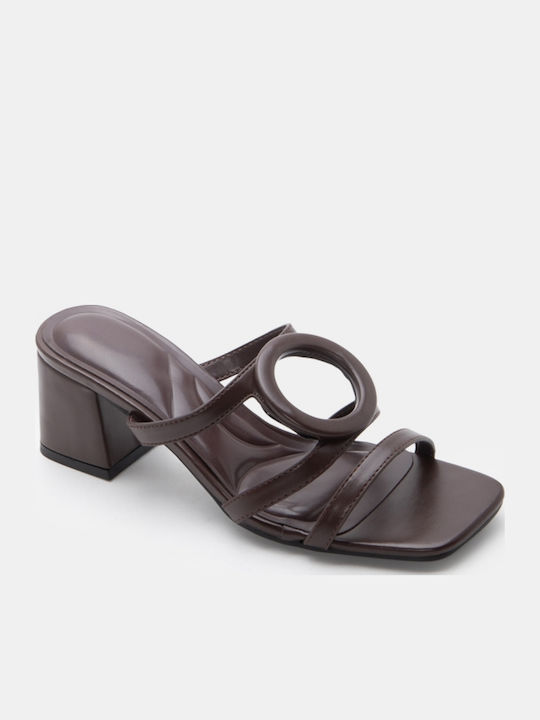 Sandale Elegante Damă Maro