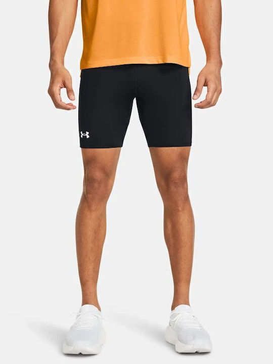 Under Armour Qualifier Men's Sports Short Leggings Black