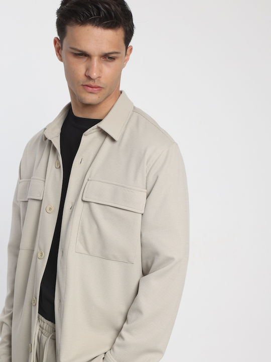 Trousers in Relaxed Fit Beige