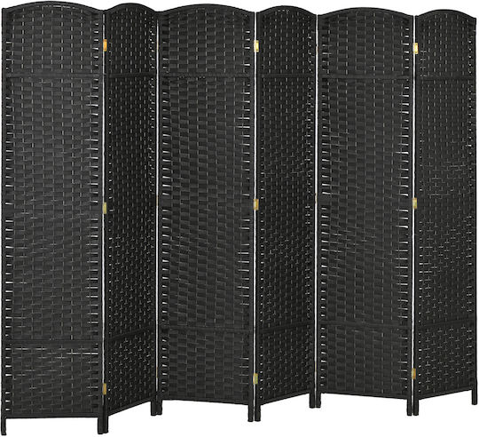 HomCom Διακοσμητικό Παραβάν Μεταλλικό 240x170cm